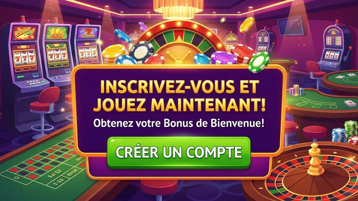 Inscription avec bonus